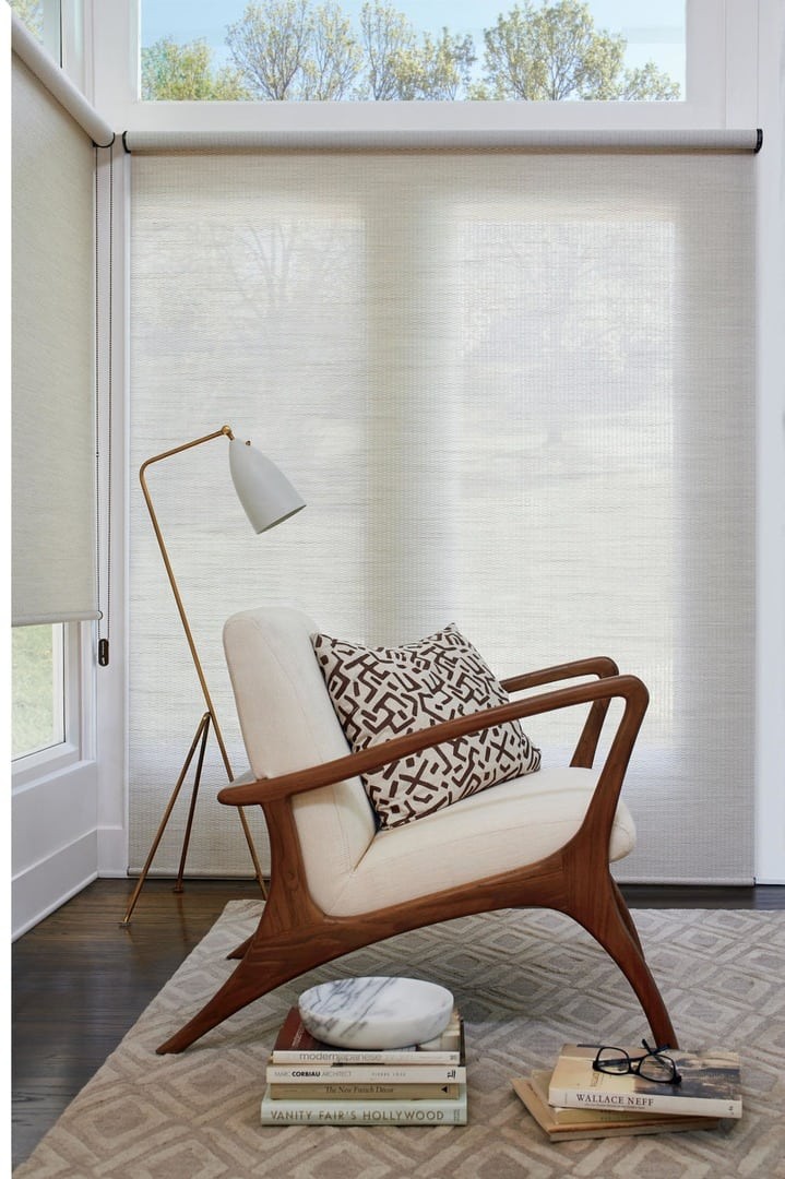 Hunter Douglas Alustra® Woven Textures® Woven Wood Shades, woven blinds near Rochester, New York (NY).